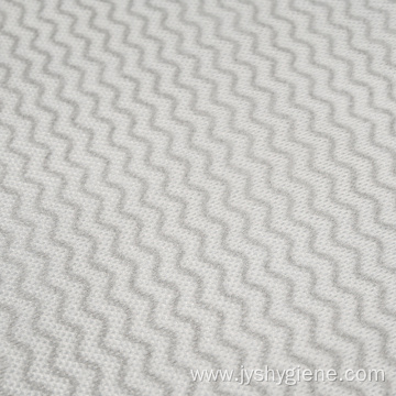 Grey wave nonwoven fabric printed as kitchen rag